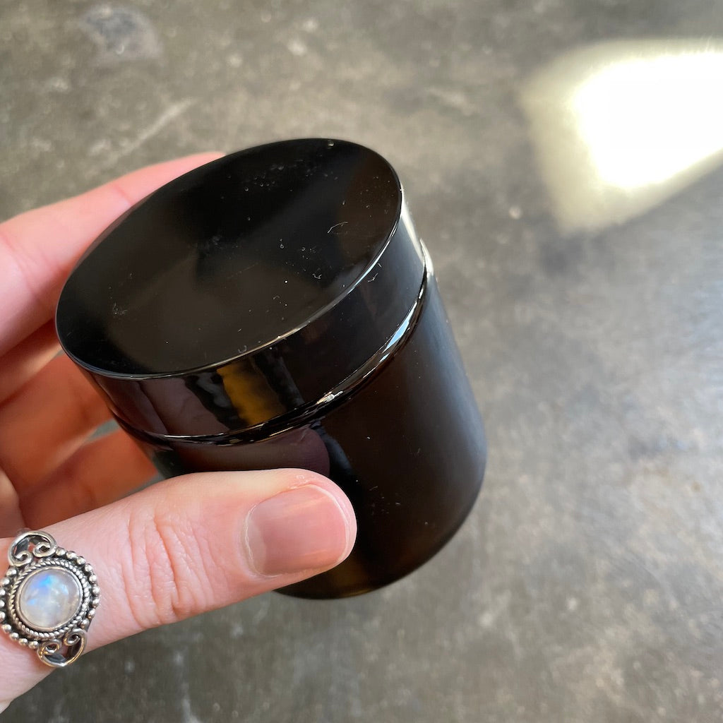 Cream Jar Glass 120 ml