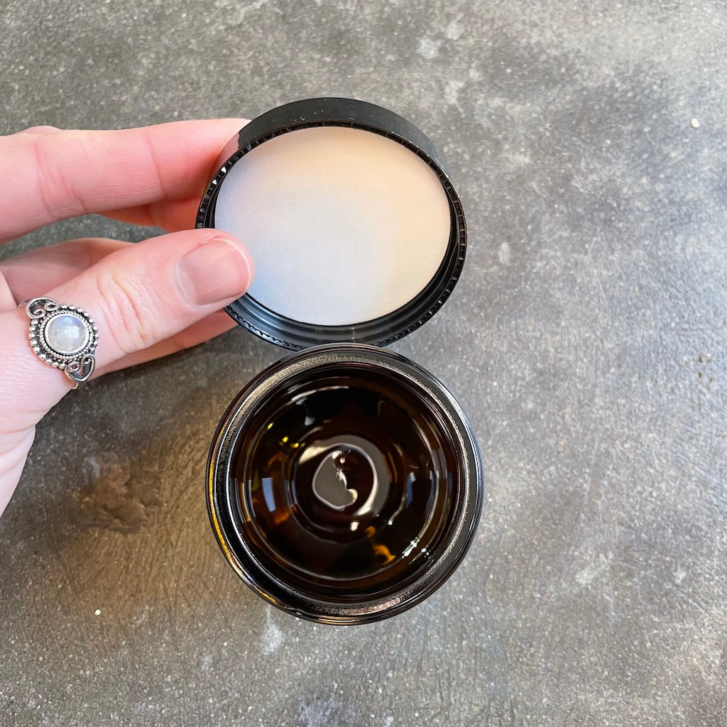 Cream Jar Glass 120 ml