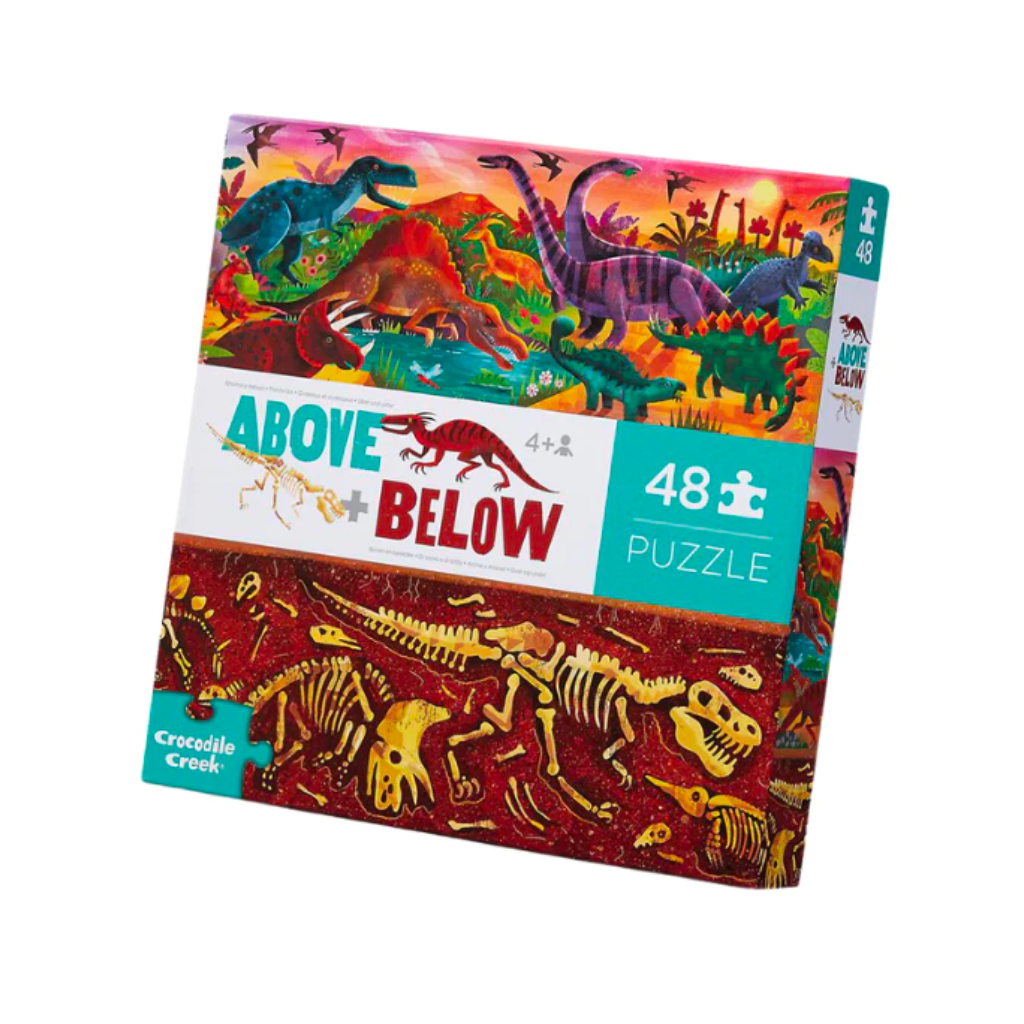 Crocodile Creek Above & Below Puzzle (48 Pieces)