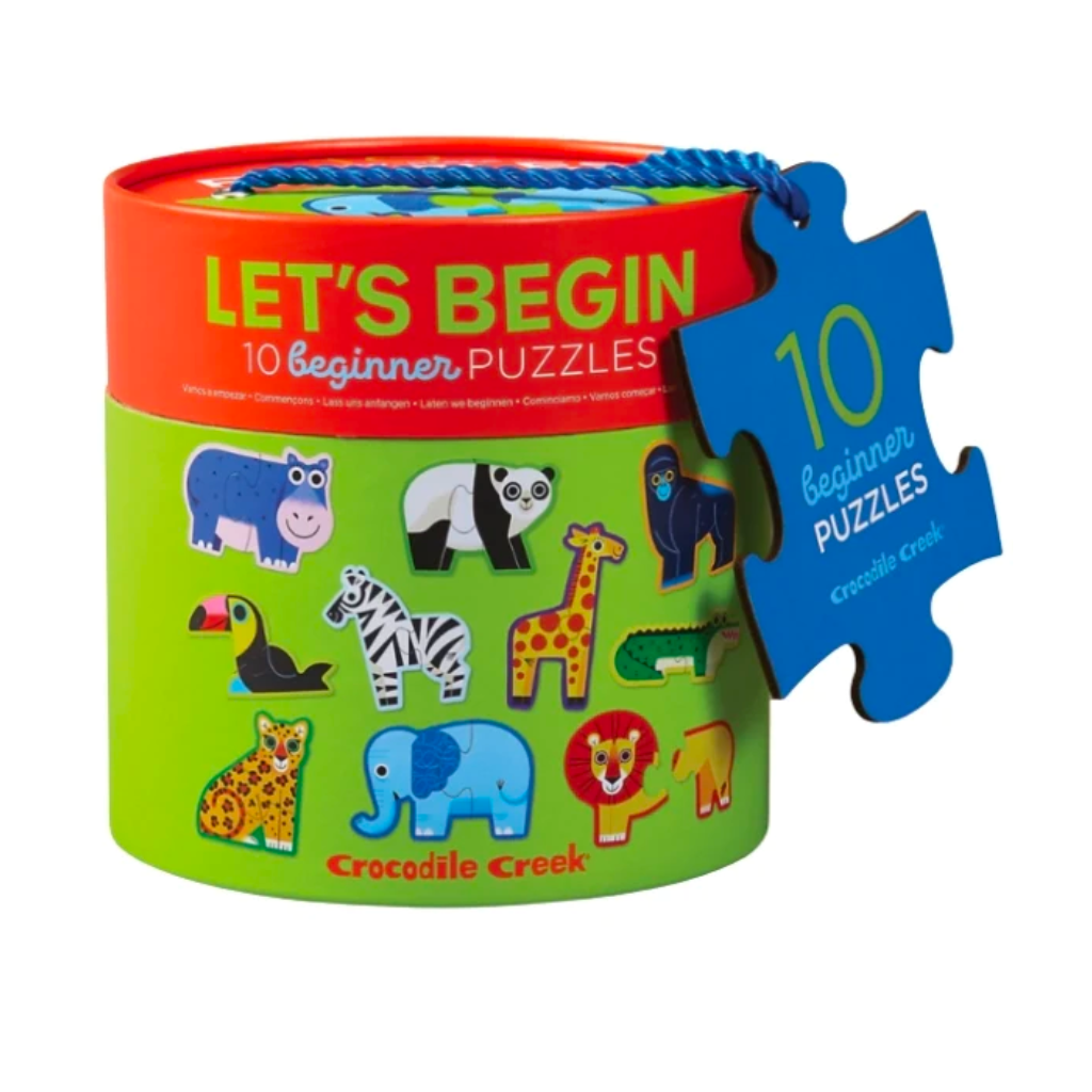 Crocodile Creek Let's Begin Puzzle (10 x 2 Pieces)