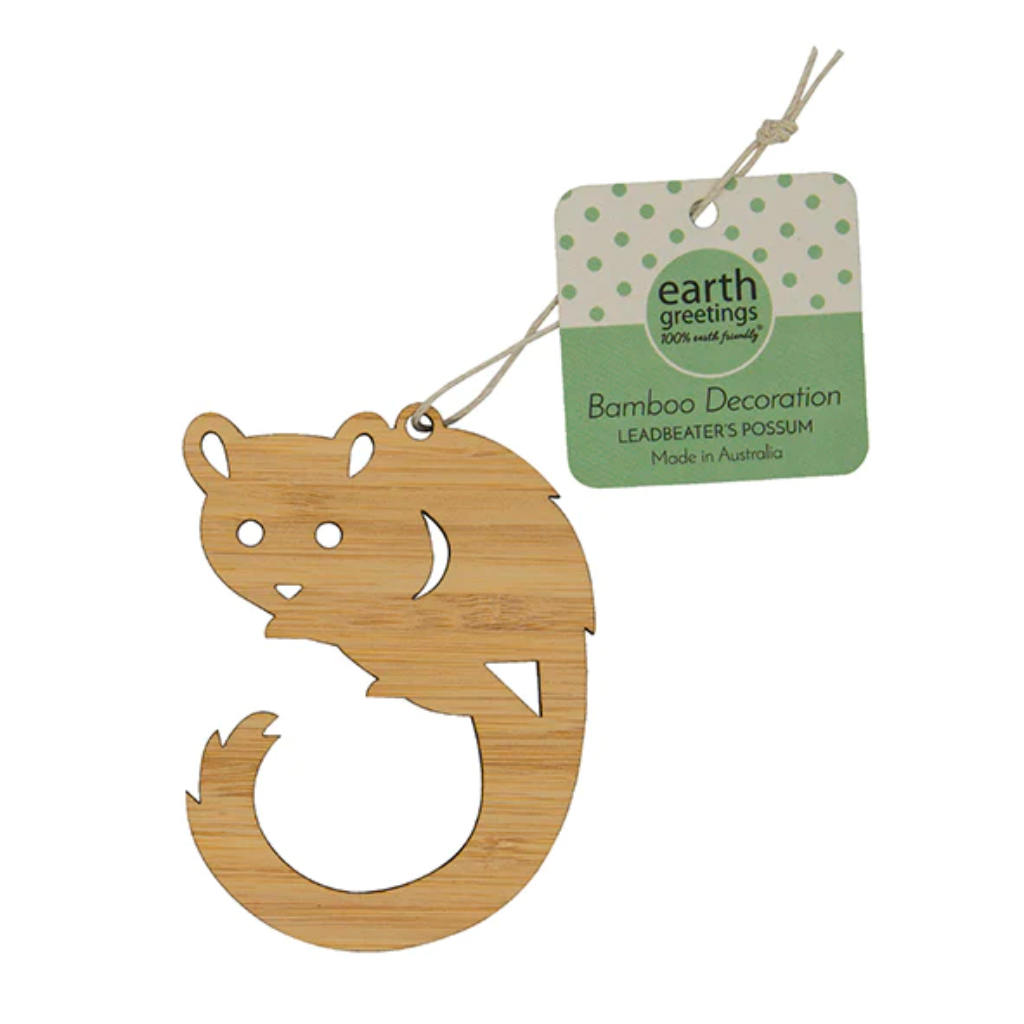 Earth Greetings Bamboo Xmas Decoration