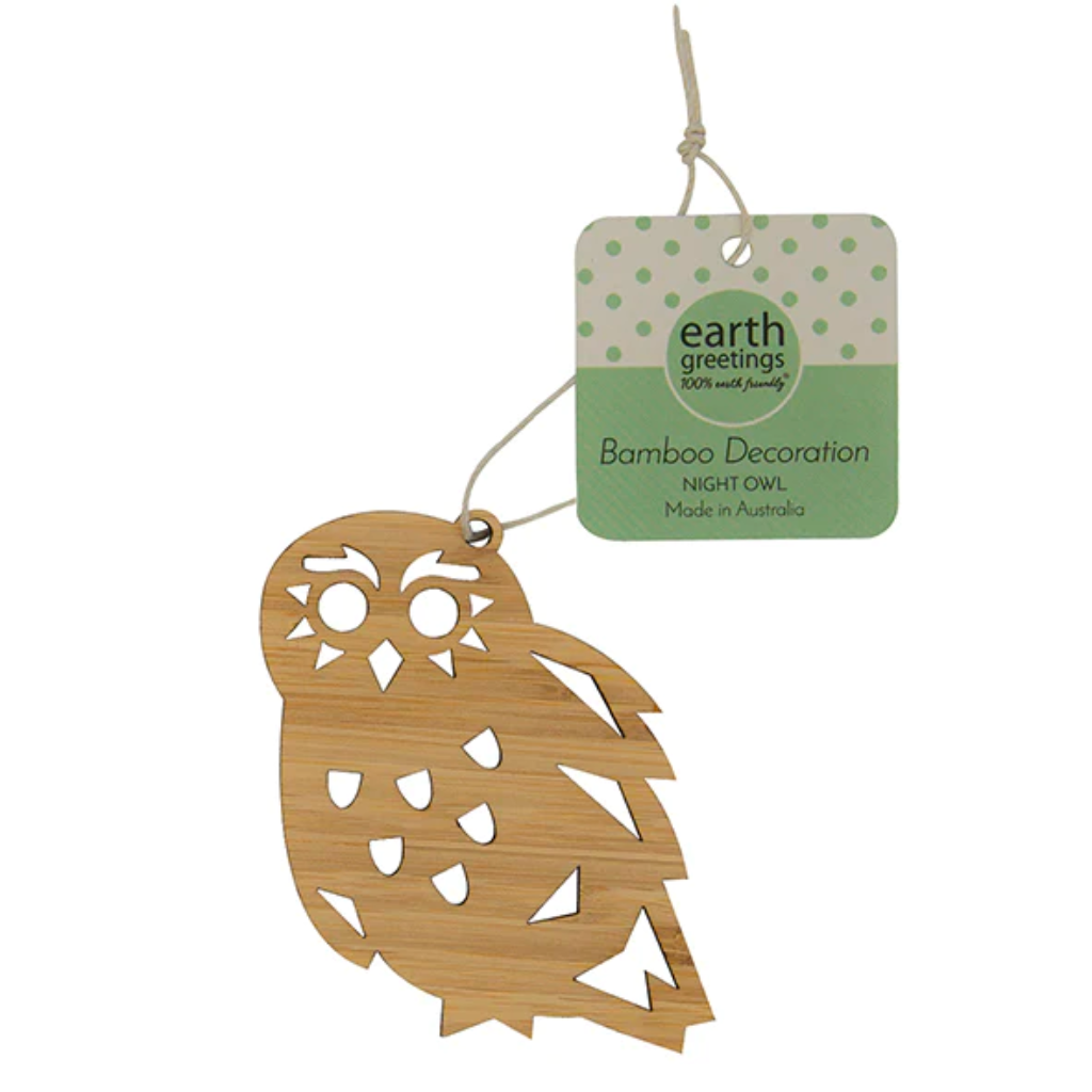 Earth Greetings Bamboo Xmas Decoration