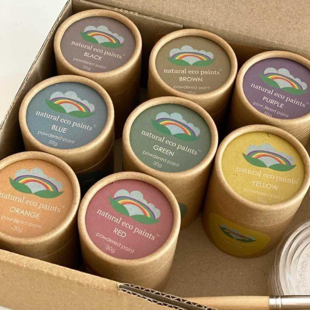 Eco Art & Craft Eco Natural Paints Kit (8 Pack)