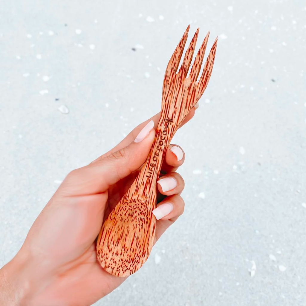 Life of Coco Reusable Coconut Spork