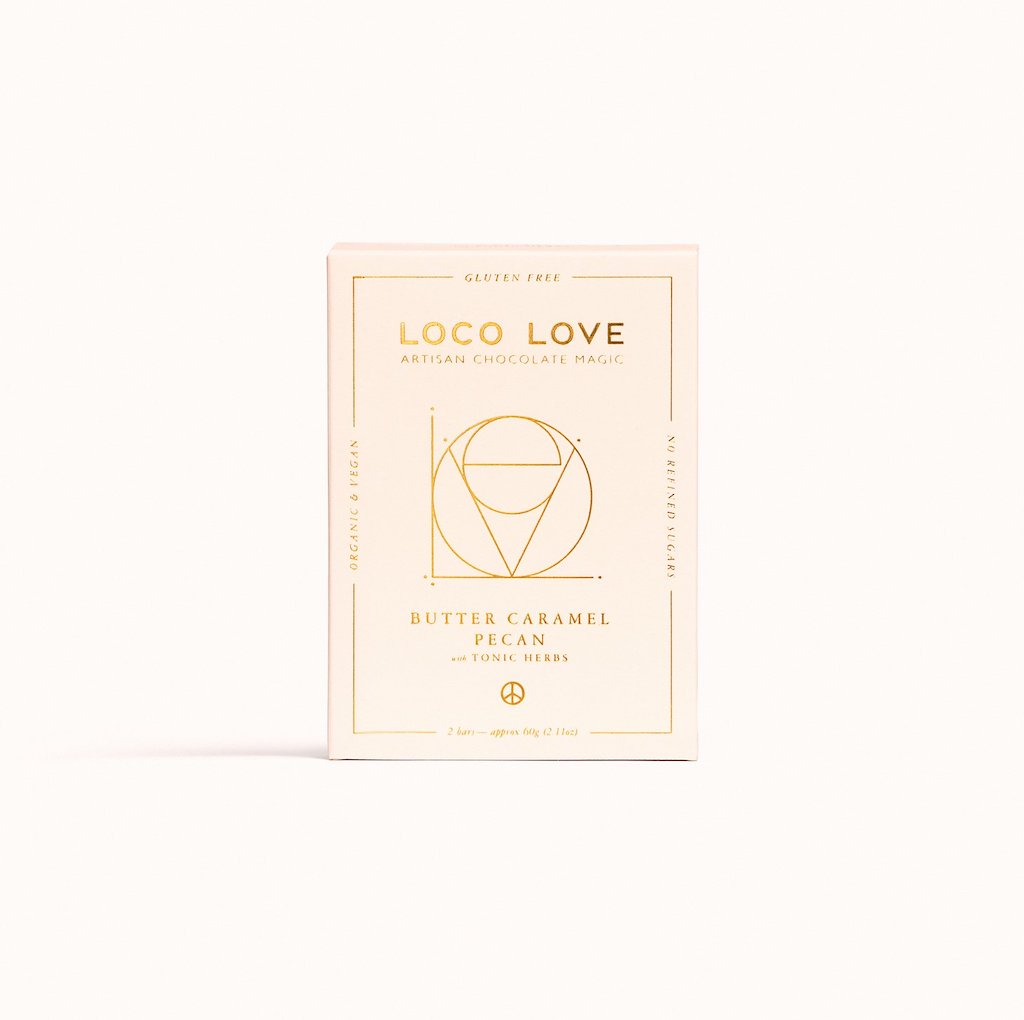 Loco Love Vegan Chocolate Bar 70 g (2 Pack)