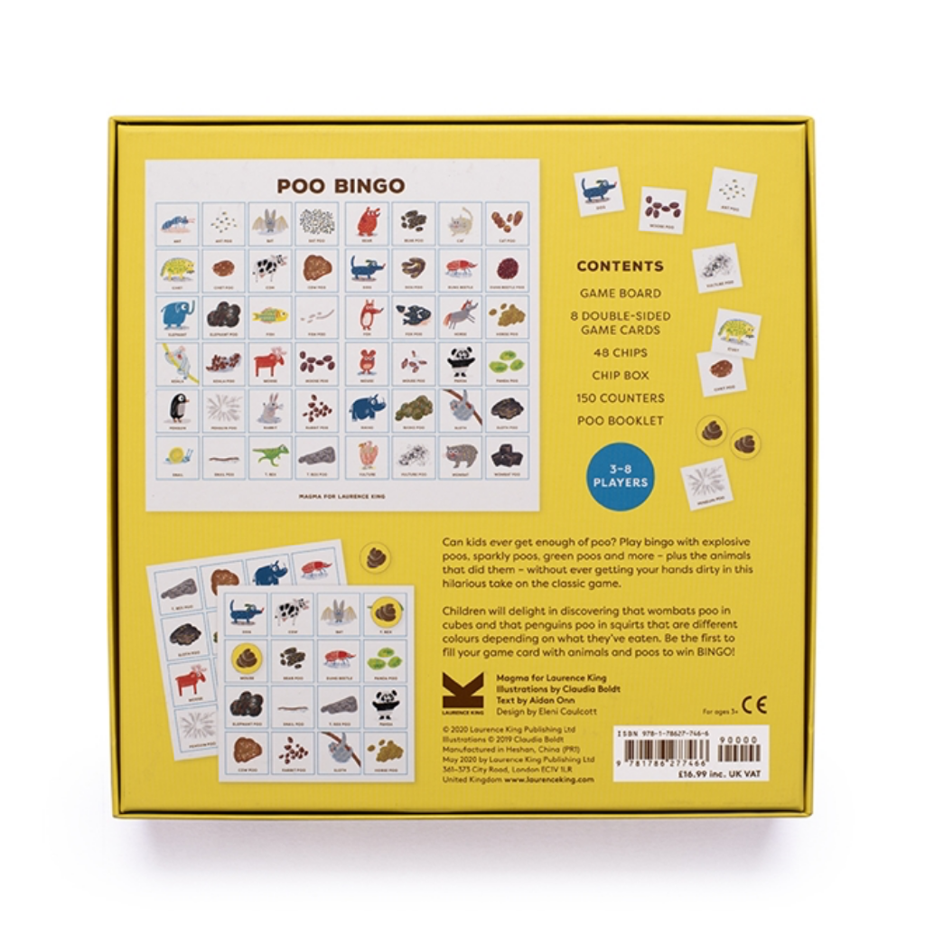 Magma for Laurence King Poo Bingo Game