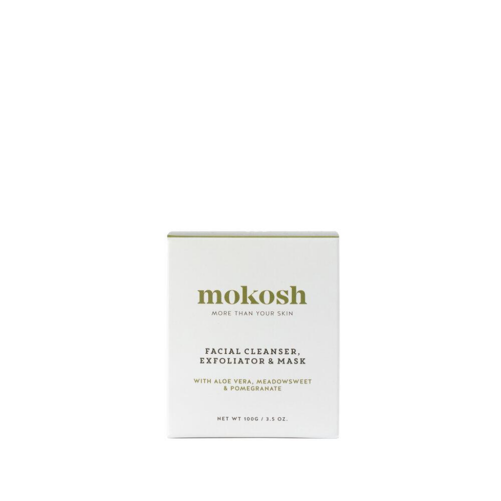 Mokosh Facial Cleanser, Exfoliator & Mask