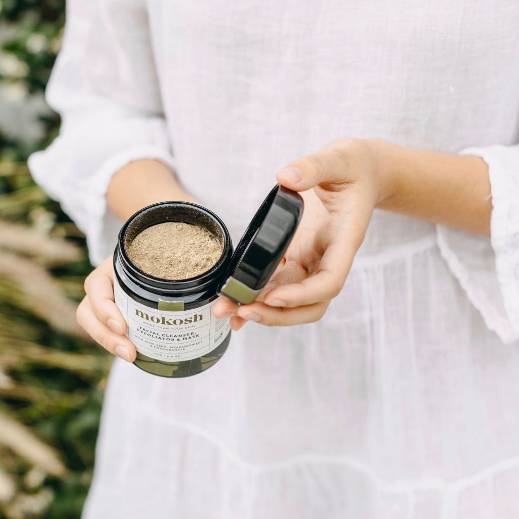 Mokosh Facial Cleanser, Exfoliator & Mask