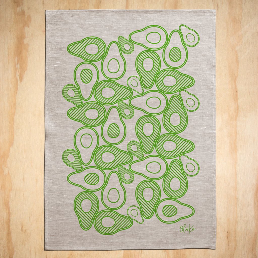 Olioko Linen Tea Towel