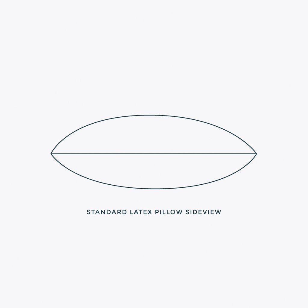 Natural Bedding Co Standard Latex Pillow