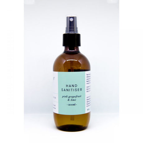Artemis Rose Hand Sanitiser Pink Grapefruit & Lime Teros Tasmania Eco