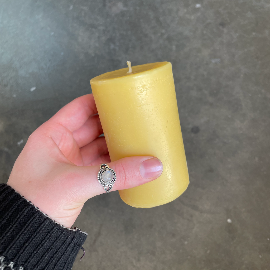 Quenton's Half Pillar Candle