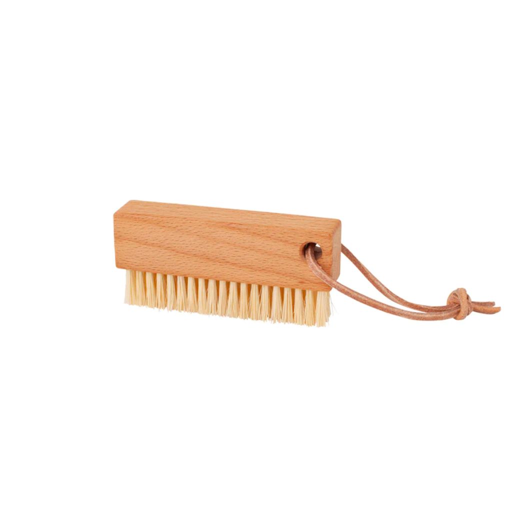 Redecker Nail Brush with Leather Strap