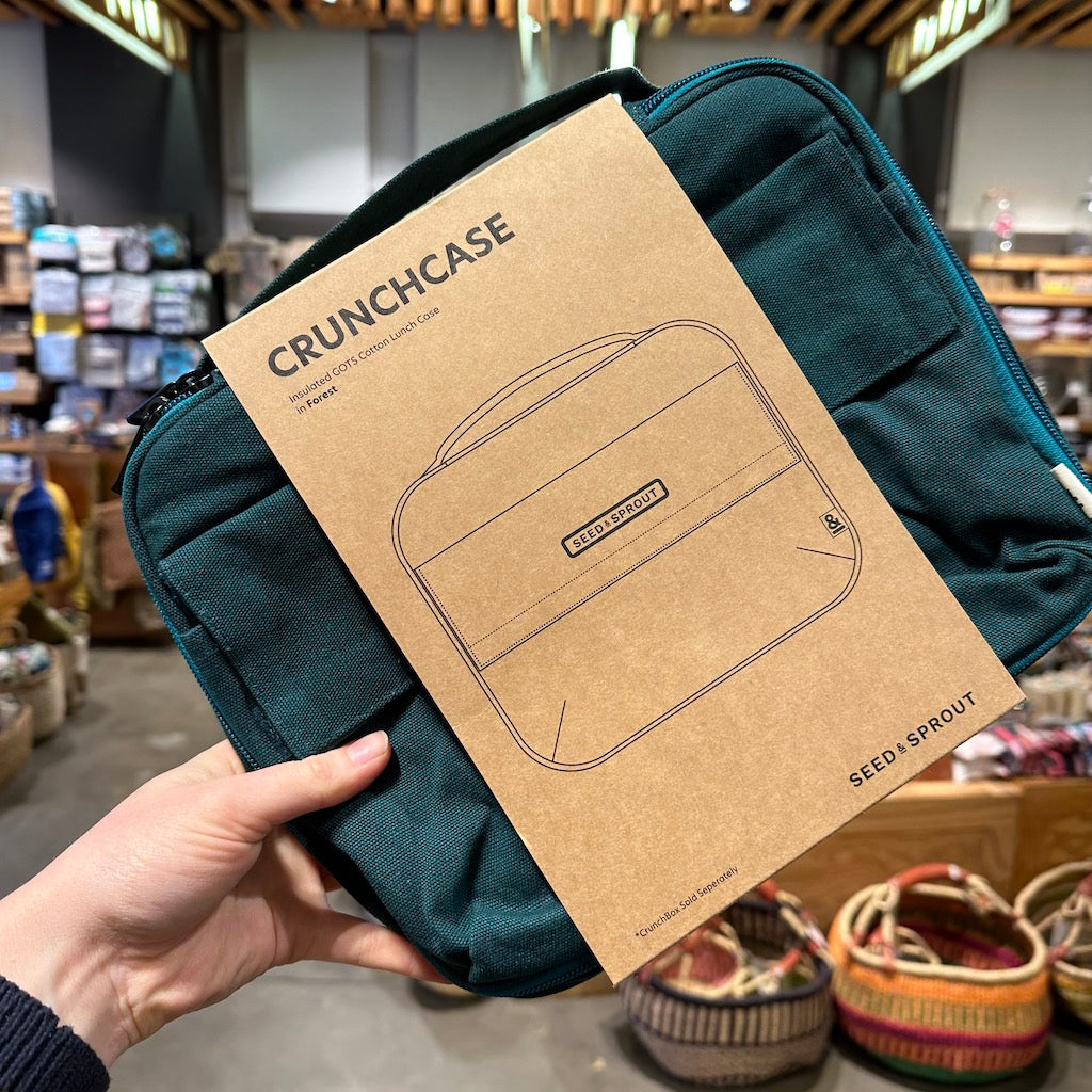 Seed & Sprout Organic Cotton CrunchCase with Pocket 4 L