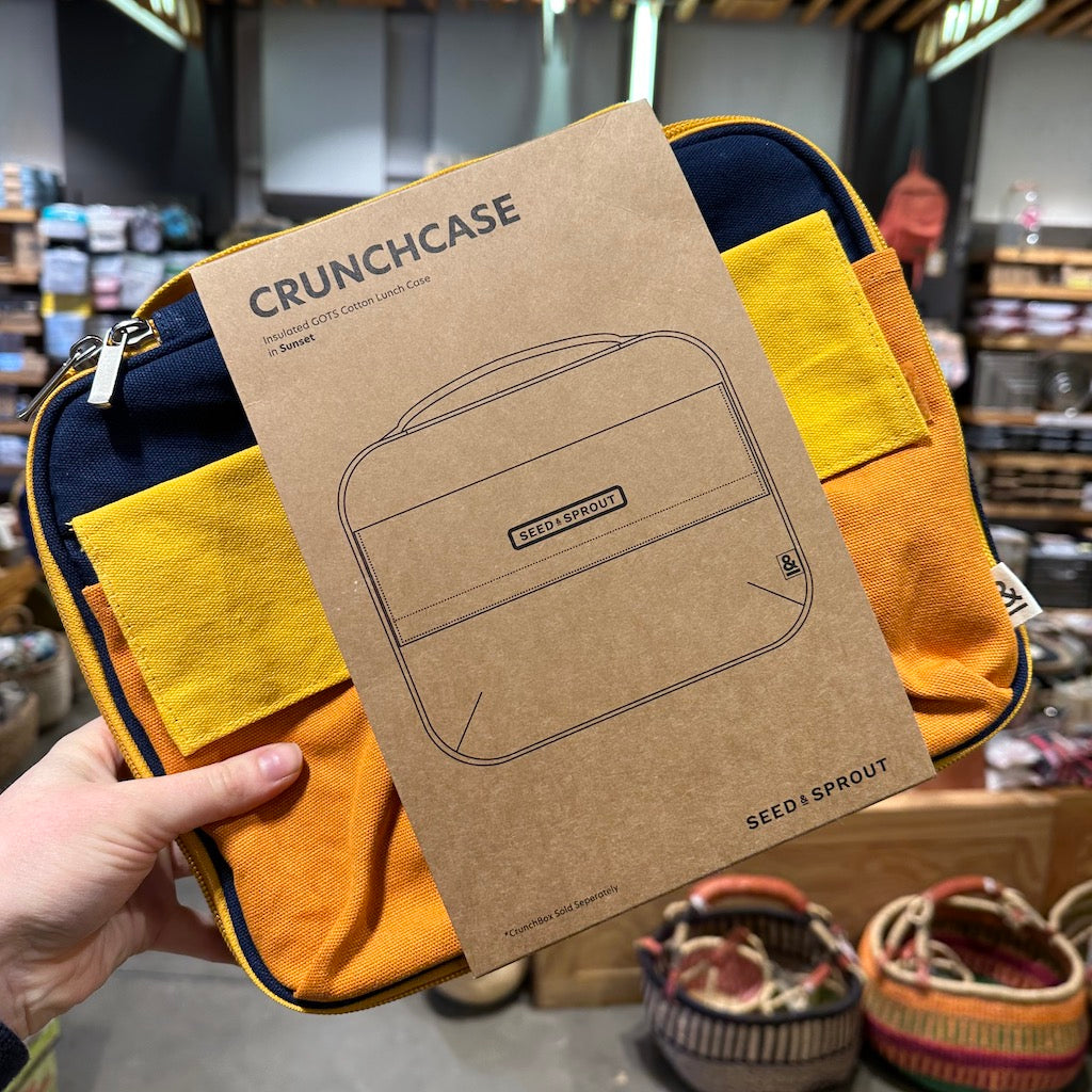 Seed & Sprout Organic Cotton CrunchCase with Pocket 4 L