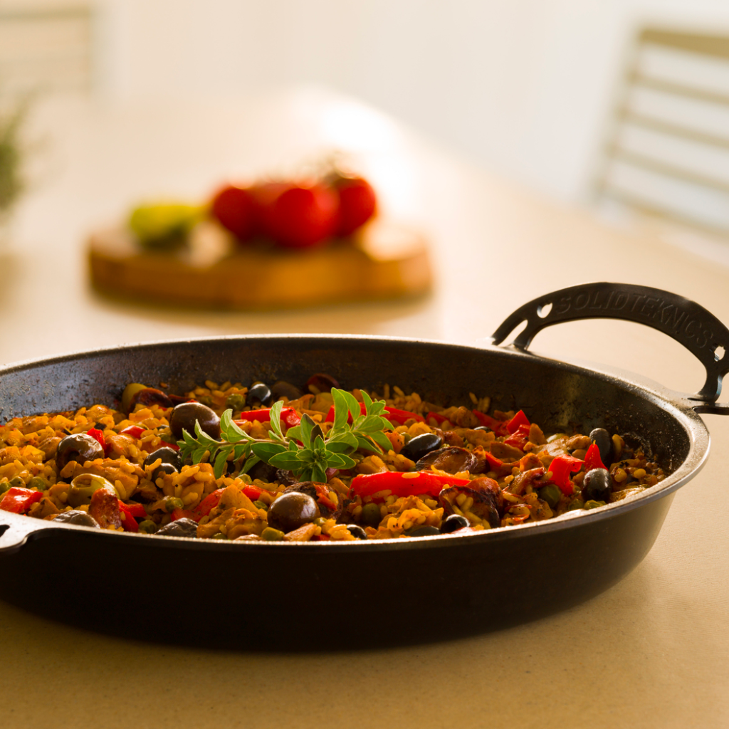 Solidteknics Aus-Ion Quenched Dual-Handle Bigga Skillet 35 cm