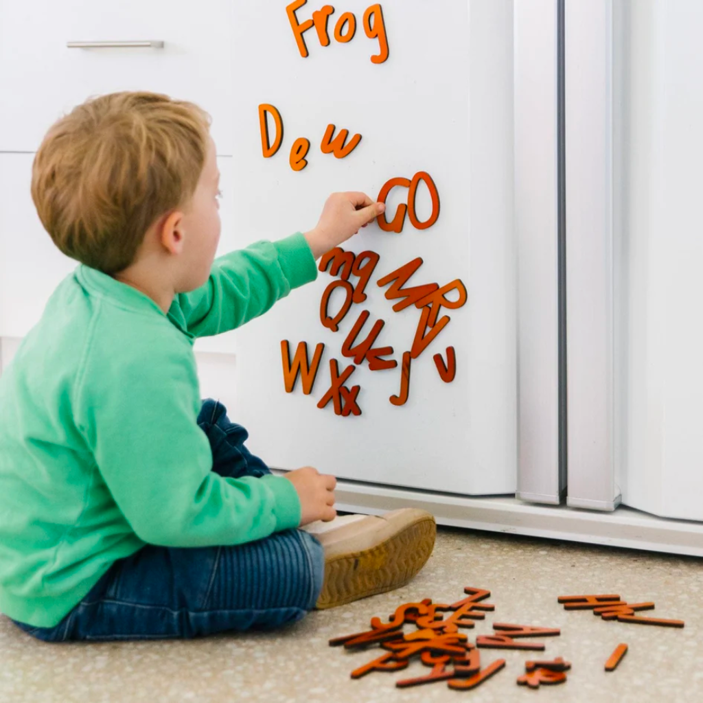 The Freckled Frog Alphabet Magnets (57 Pieces)