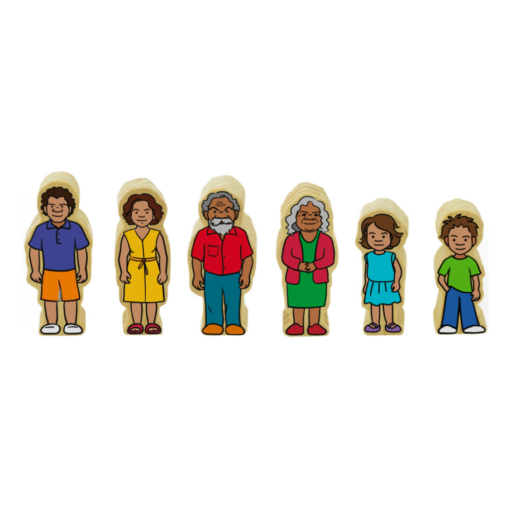 The Freckled Frog Indigenous Family (6 Pieces)