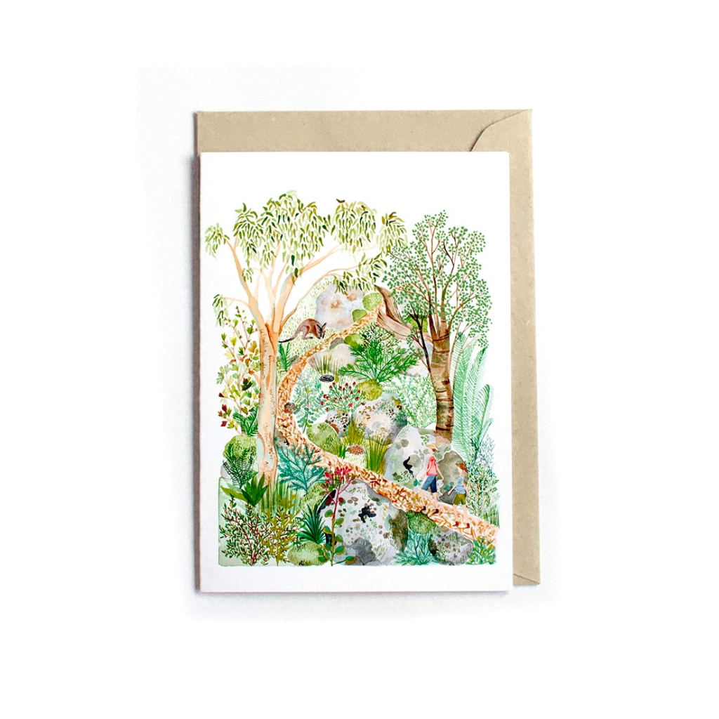 To The Trees Greeting Card