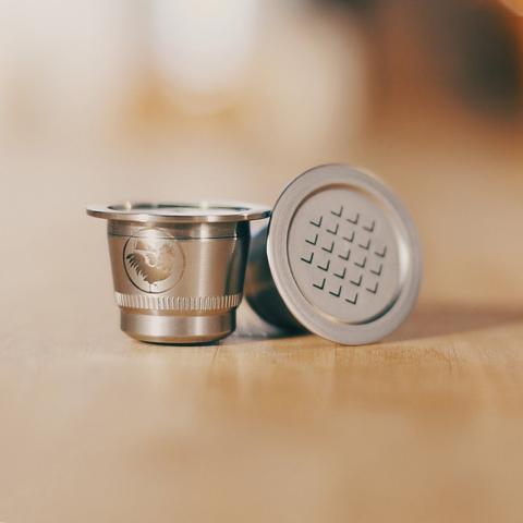 Teros - WayCap refillable coffee capsule detail