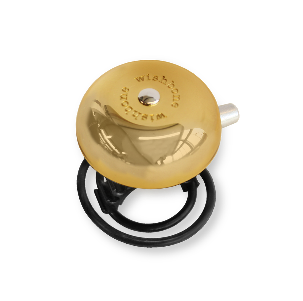 Wishbone Bike Bell Brass