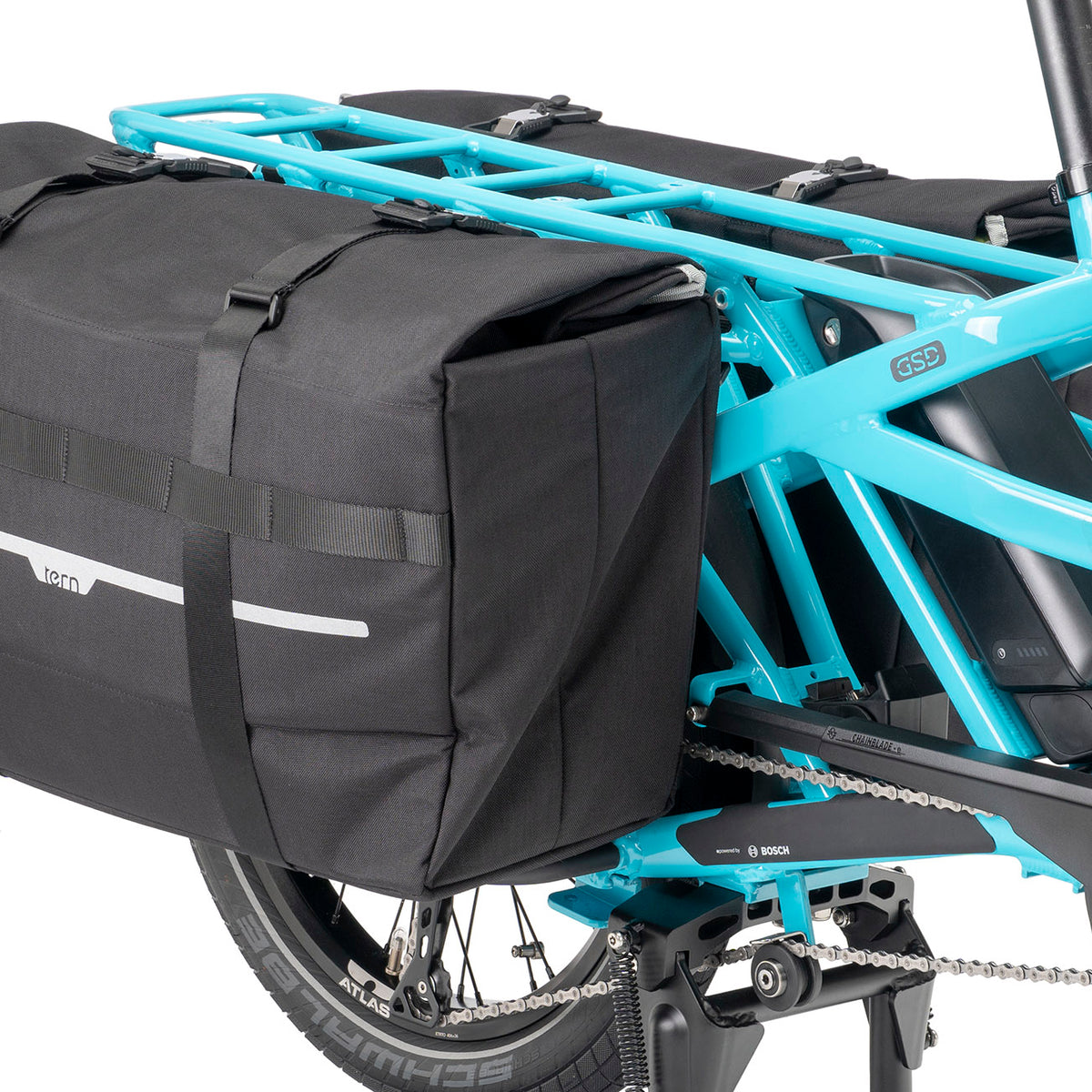 Panier à Vélo Tern Hold 'Em - Support Pour Bagages, En Plastique Noir, Neuf