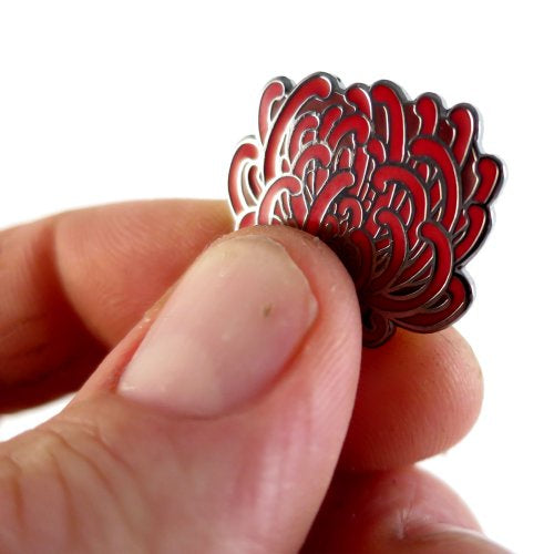 Keep Tassie Wild Pin - Waratah