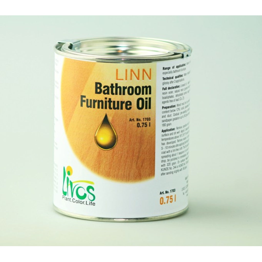 Livos Linn Bathroom Furniture Oil (1703)