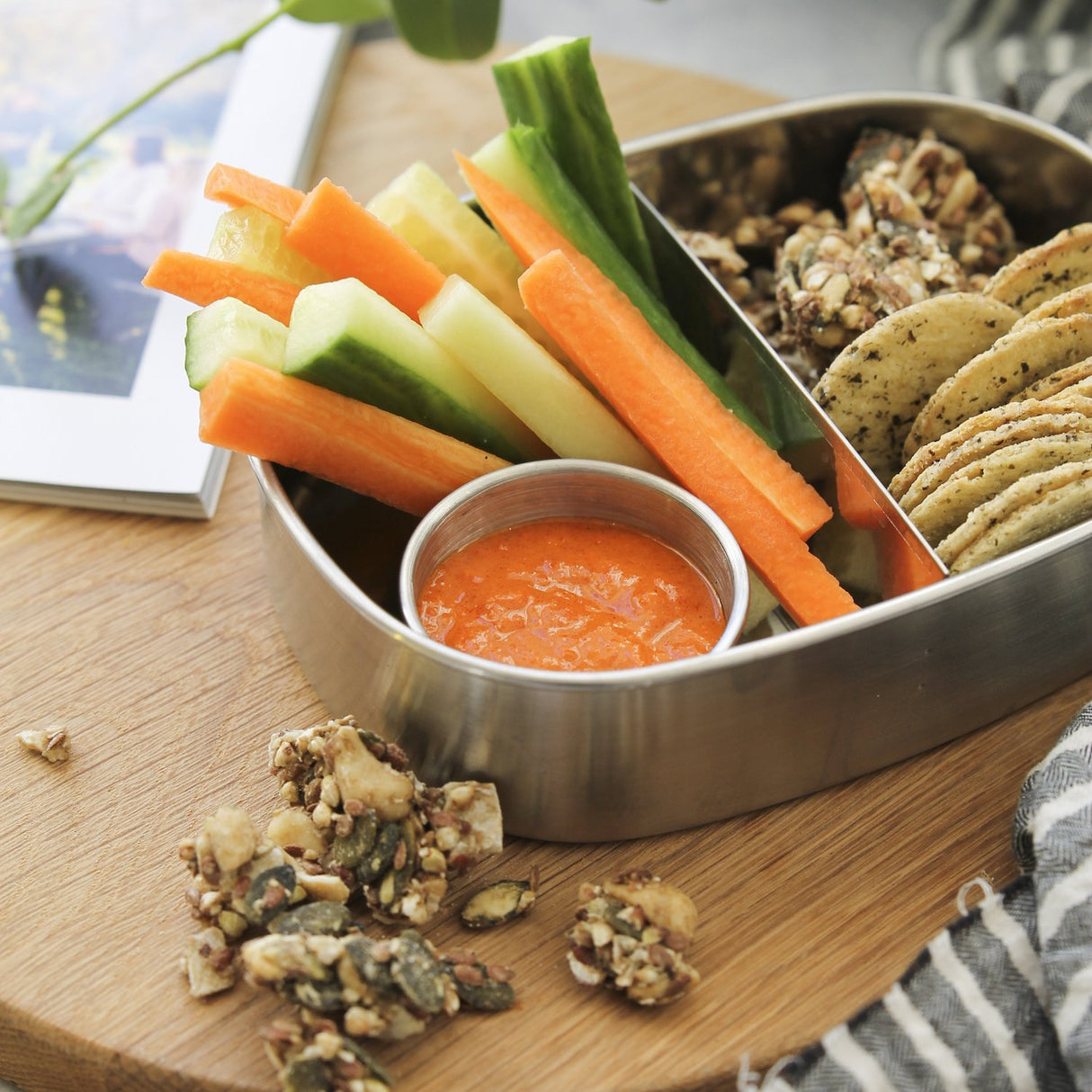 Ever Eco Stainless Steel Bento Snack Box