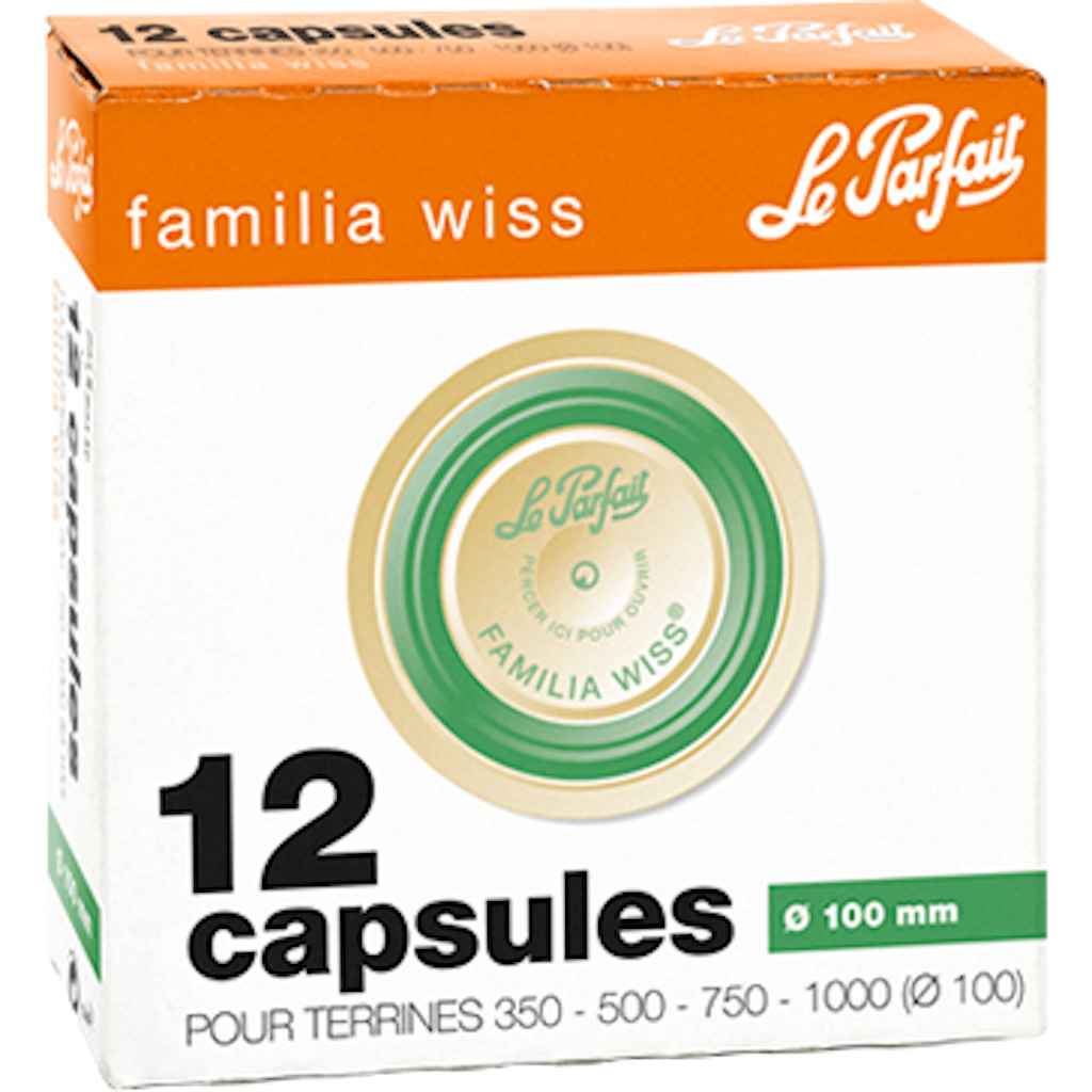 Le Parfait Familia Wiss Sealing Caps (12 Pack)