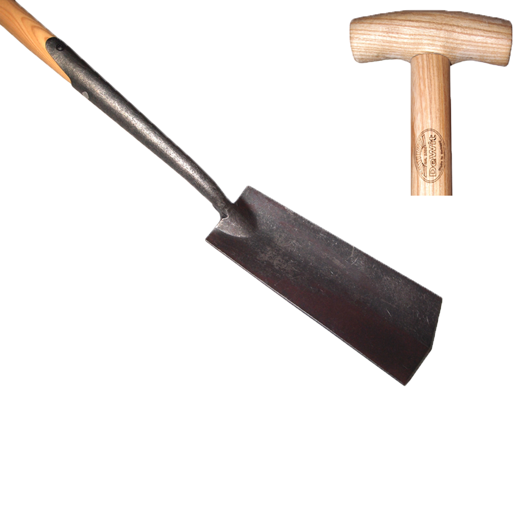DeWit English Narrow Transplant Spade (Handle 750 mm) (20520)