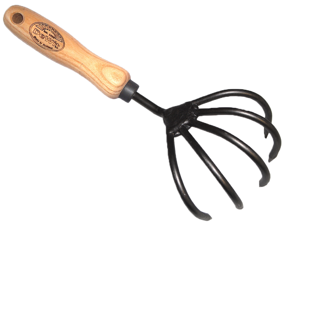 DeWit Five Tine Cultivator (Handle 140 mm) (3044)
