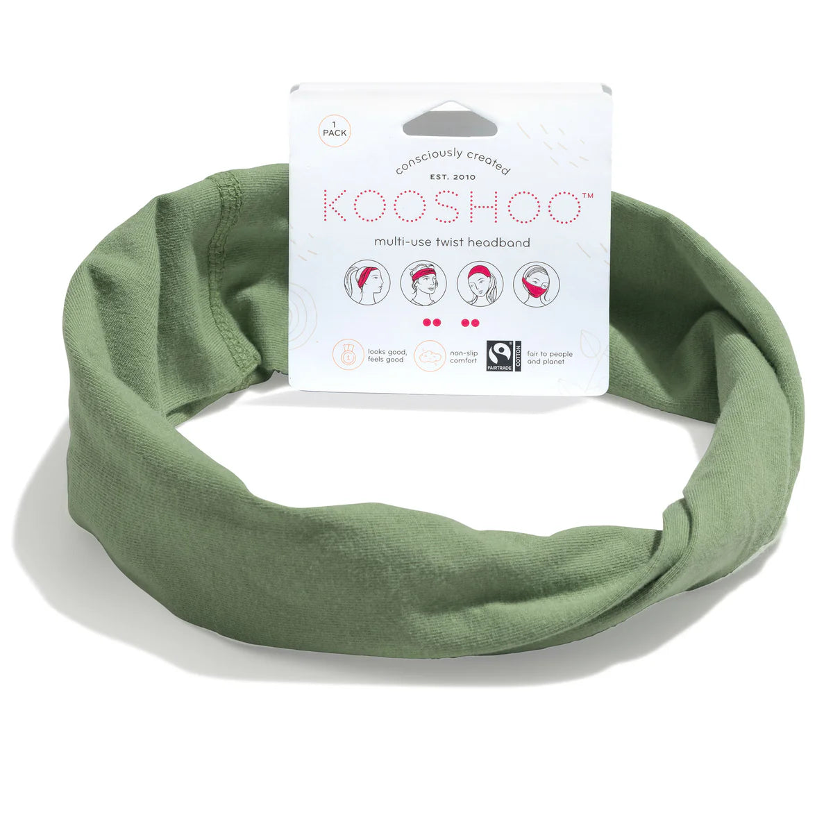 Kooshoo Handband Twist Organic Cotton