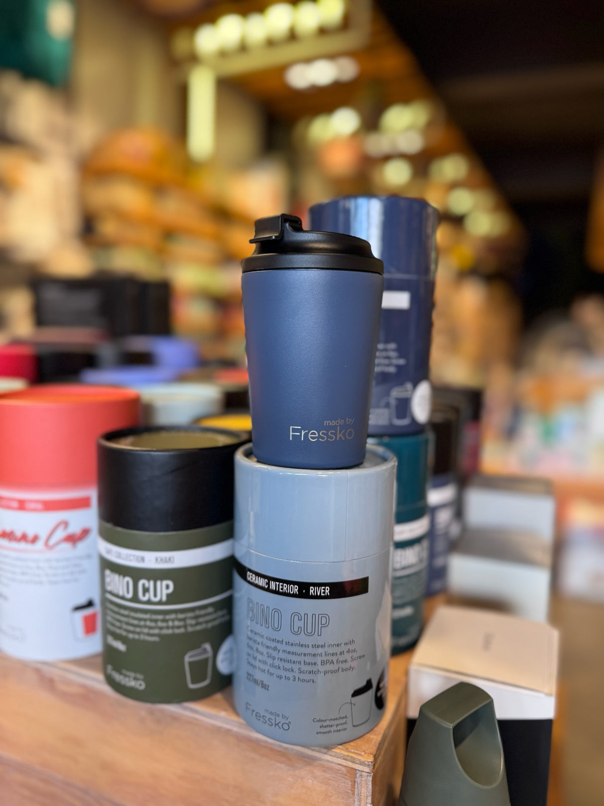 Fressko Reusable Insulated Ceramic Camino Cup 340 ml (12 oz)