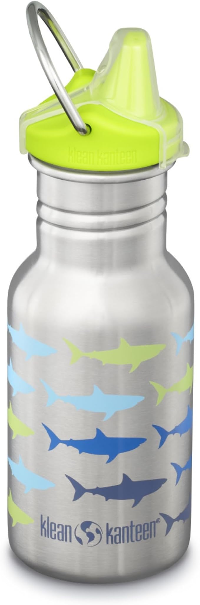 Klean Kanteen Kids Water Bottle Narrow Sippy Cap 355 ml (12 oz)