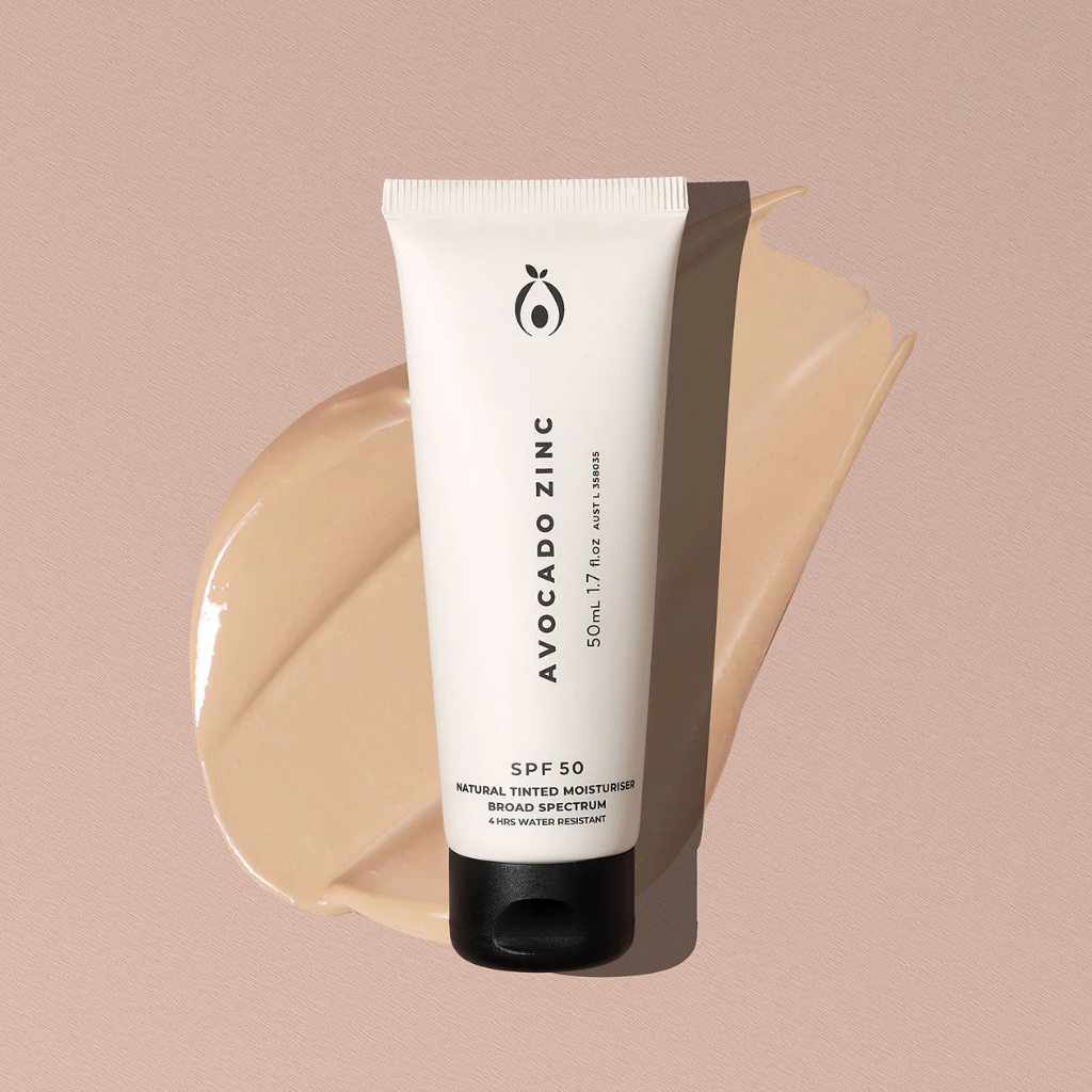 Avocado Zinc Tinted Moisturiser Light SPF 50 ml