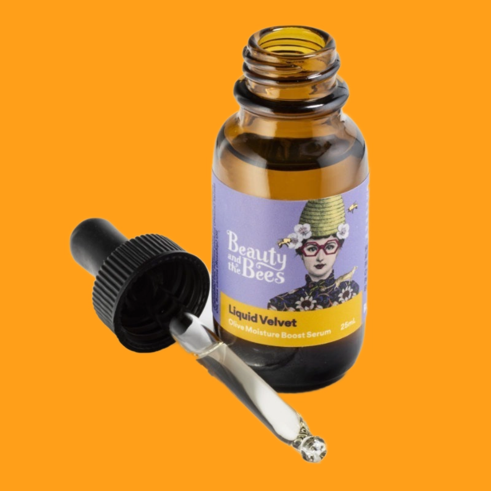 Beauty & the Bees Liquid Velvet Olive Moisture Boost Serum 25 ml