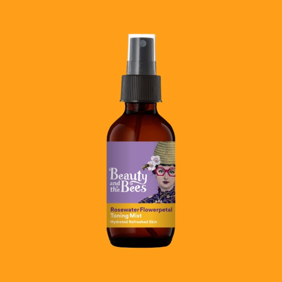 Beauty & the Bees Rosewater Flower Petal Toning Mist 100 ml