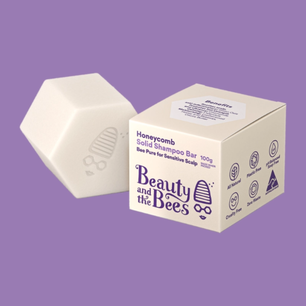 Beauty & the Bees Shampoo Bar pH Balanced 100 g