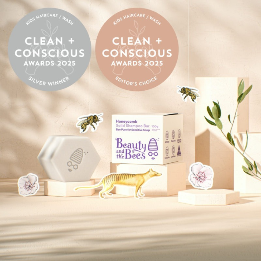 Beauty & the Bees Shampoo Bar pH Balanced 100 g