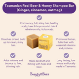 Beauty & the Bees Traditional Shampoo Bar 120 g