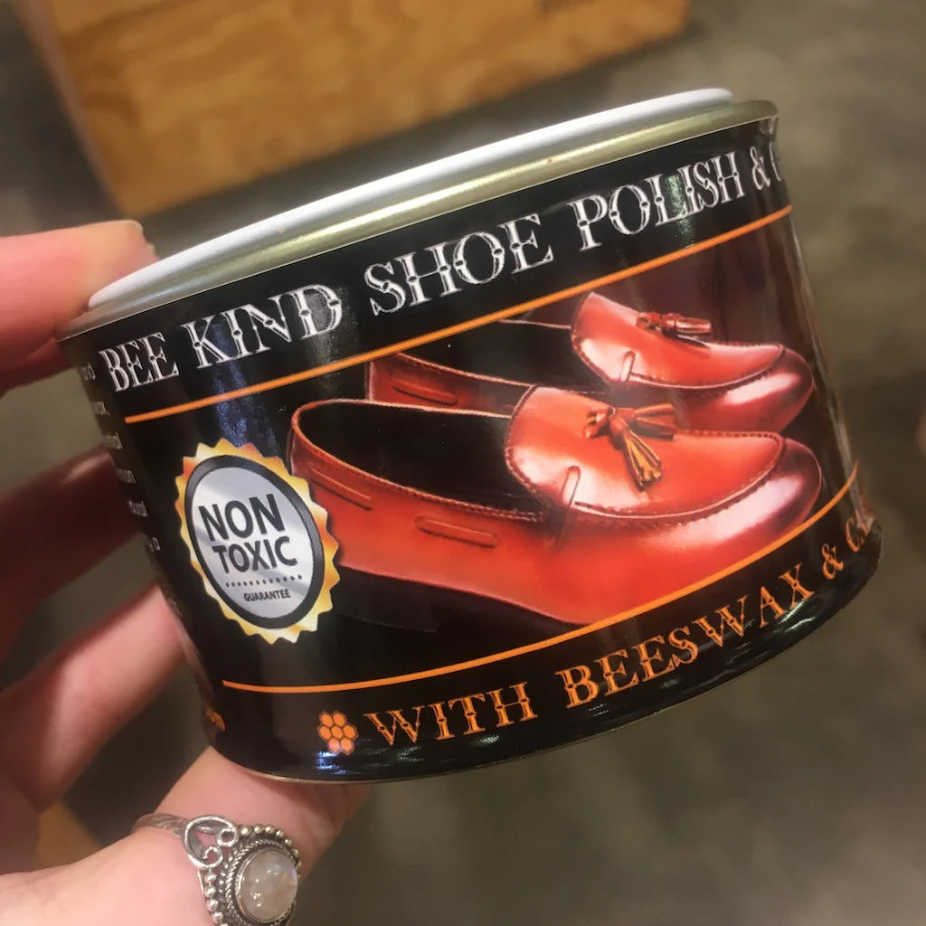 Bee Kind Beeswax Shoe Polish 150g