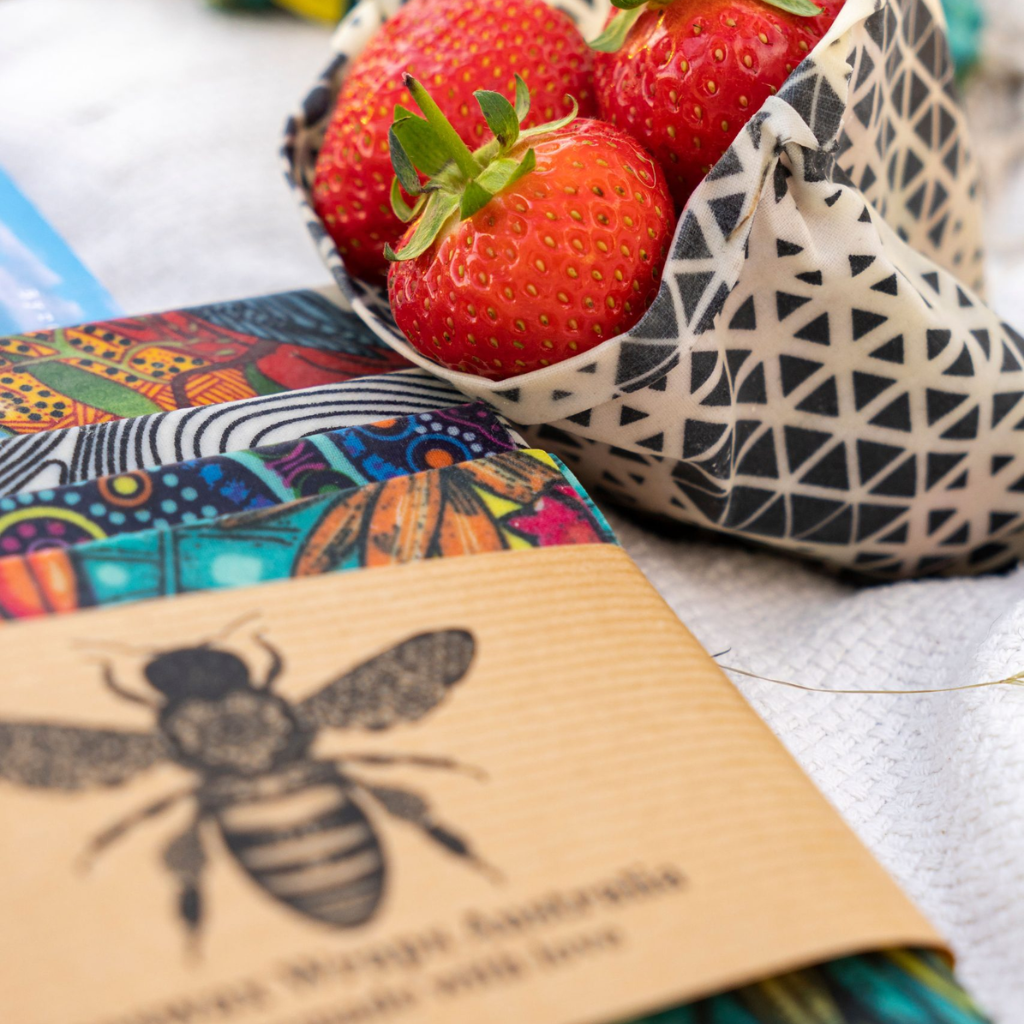 Beeswax Wraps Australia Lunch & Snack (5 Pack)