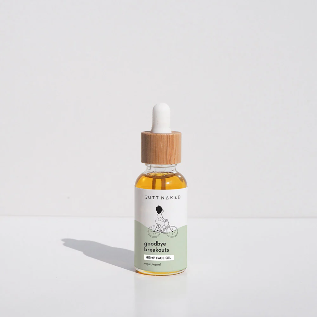 Butt Naked Goodbye Breakouts Hemp Face Oil 30 ml