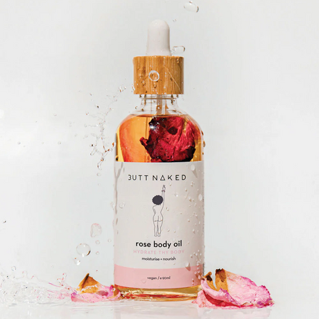 Butt Naked Hydrate the Body Rose Oil 90 ml