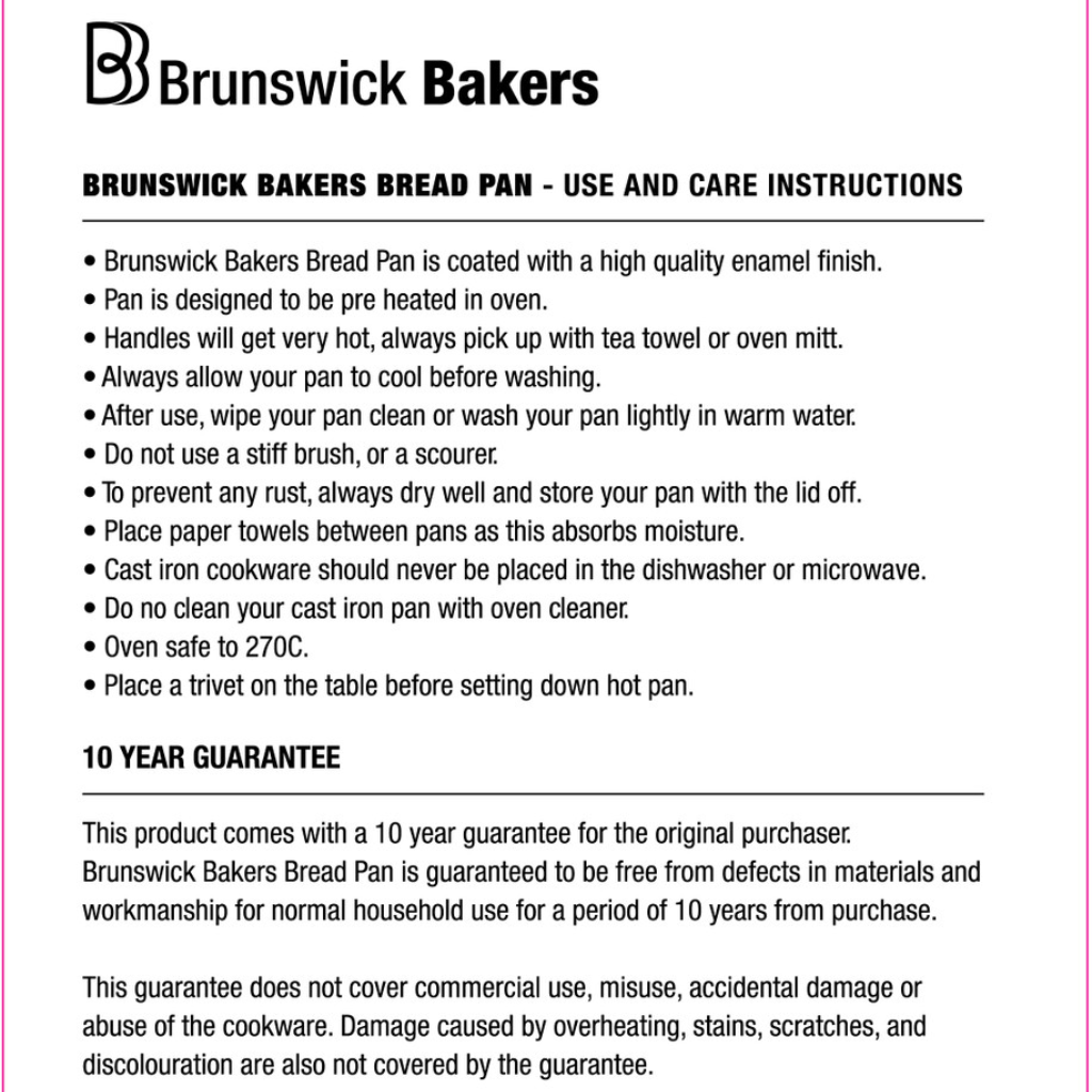 Classica Bread Loaf Pan Cast Iron Pre-Seasoned