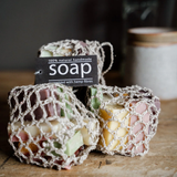 Dindi Naturals Soap Pieces in Hemp Bag