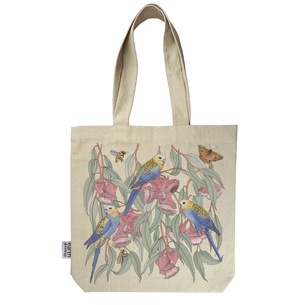 Earth Greetings Tote Bag With Inner Pocket