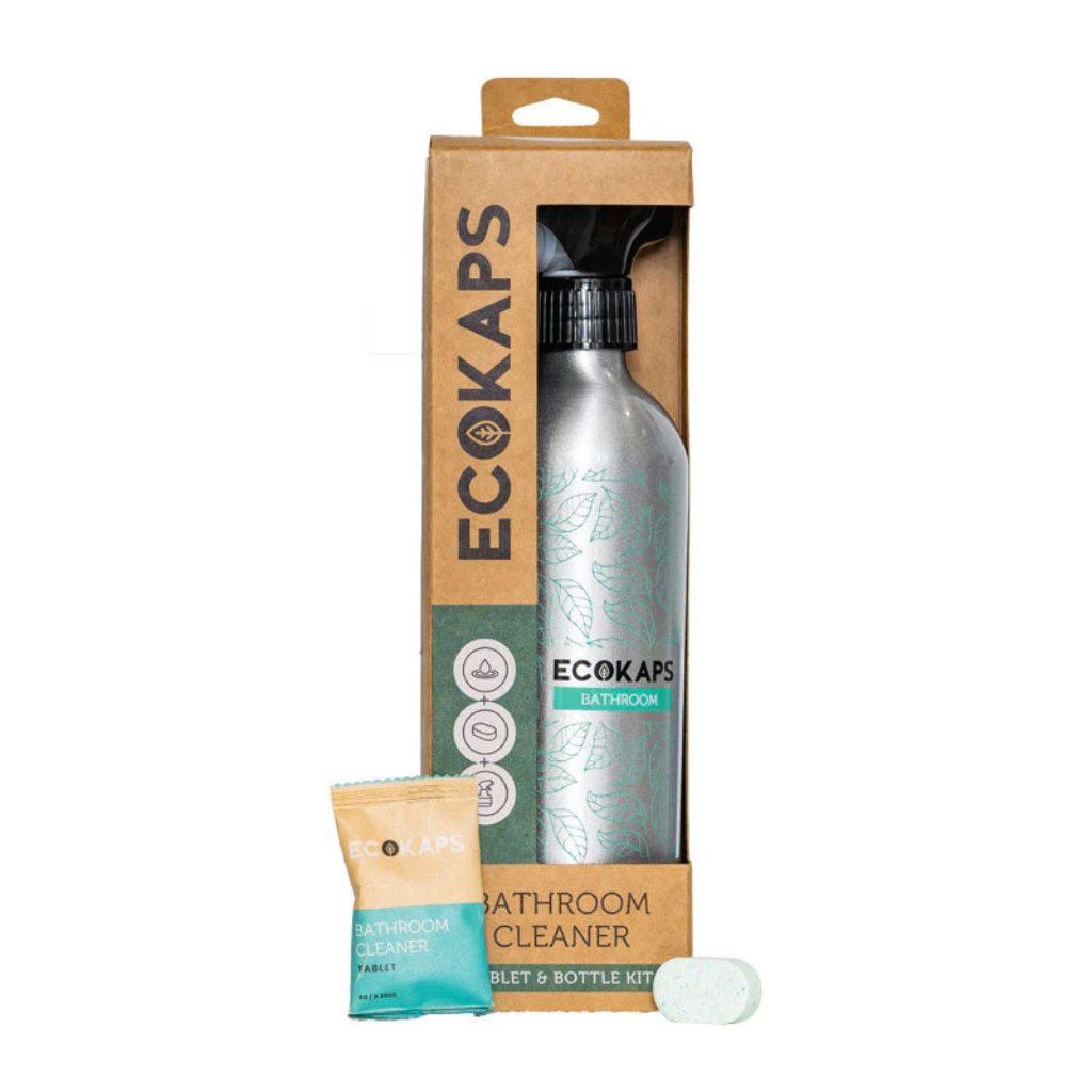 EcoKaps Bathroom Cleaning Bottle & Tablet