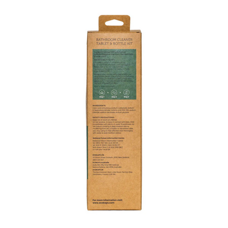 EcoKaps Bathroom Cleaning Bottle & Tablet